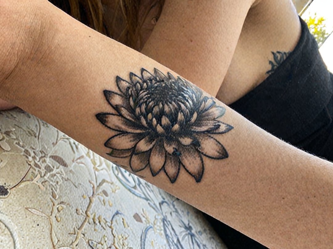 modele tatouage fleur